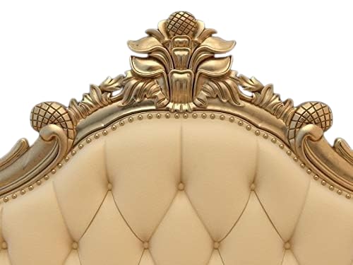 Luxury Victorian Tufted Sofa Handcrafted Royal Teakwood Designer - Image 3