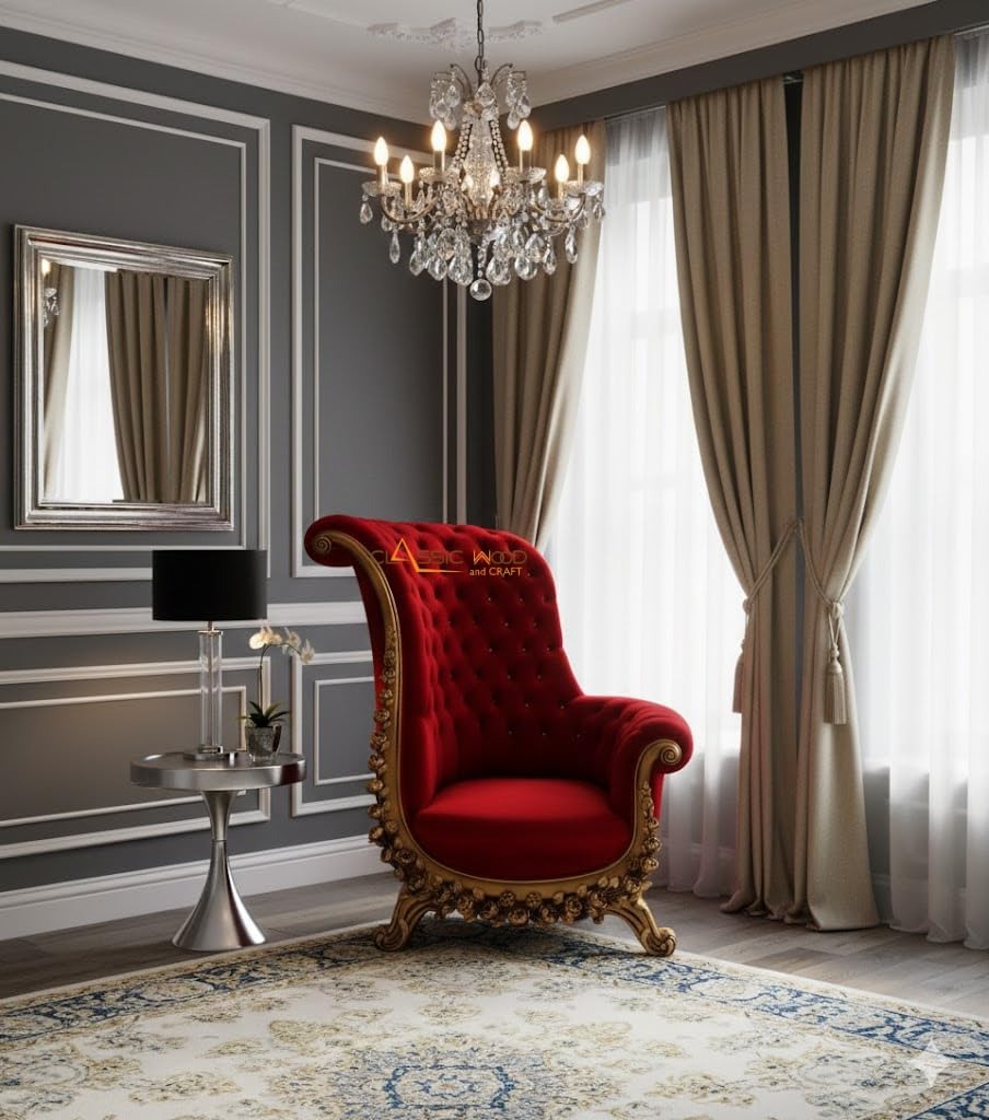 high back chair