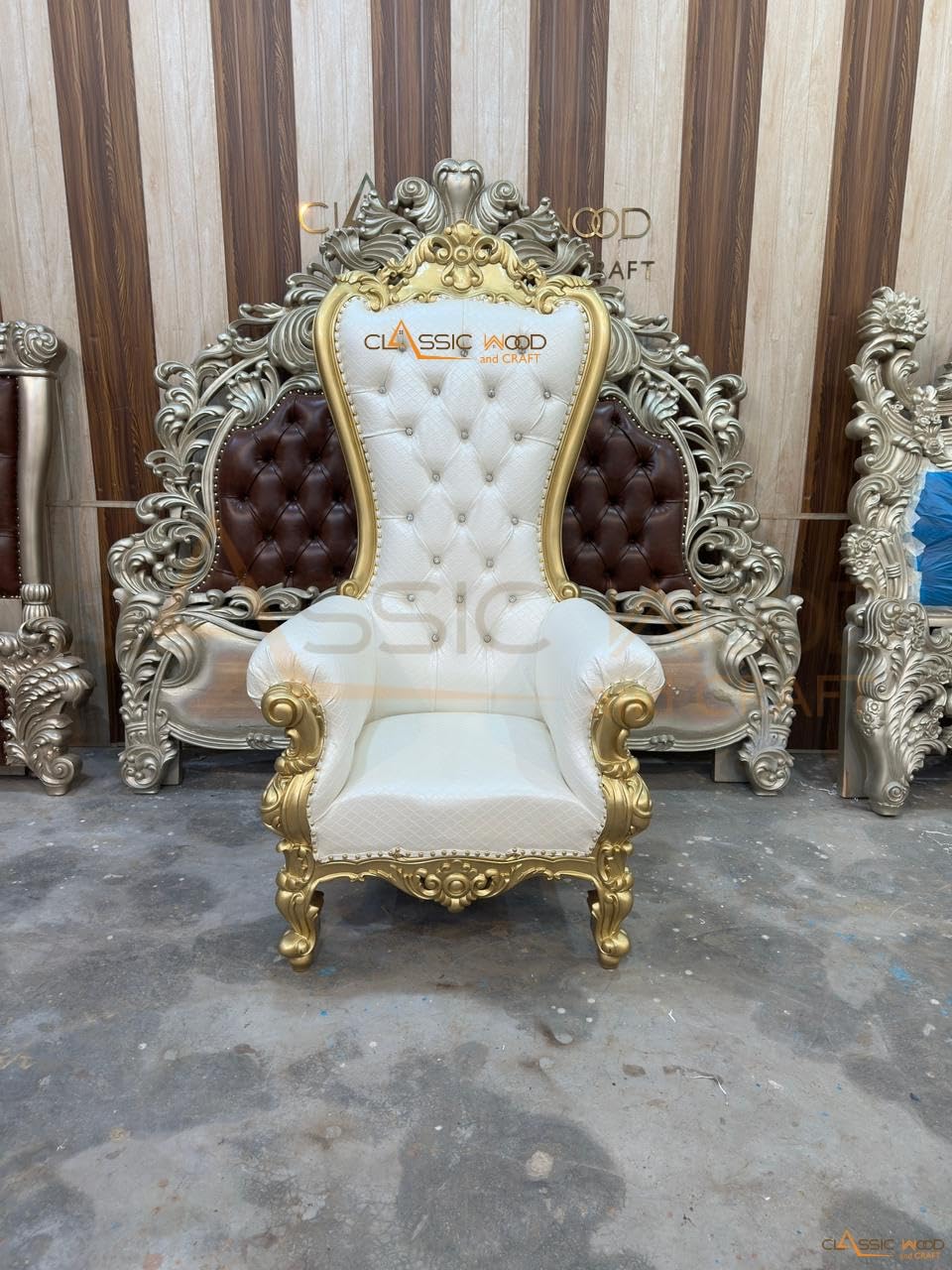 high back chair